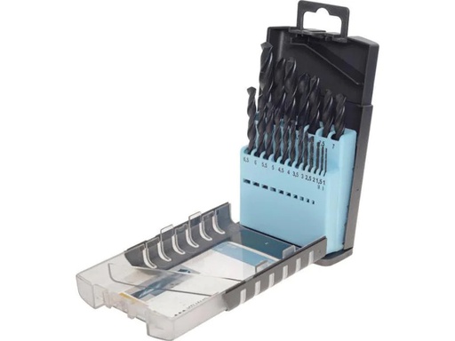 [90104226 492129] kwb Spiralbohrer-Set 1-10 mm 19-teilig