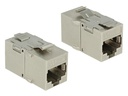 Delock Keystone-Modul RJ-45 - RJ-45, Cat.6A geschirmt, 1 Stück