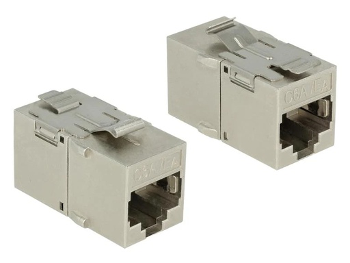 [90104231 1052482] Delock Keystone-Modul RJ-45 - RJ-45, Cat.6A geschirmt, 1 Stück
