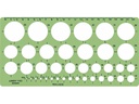 Linex Schablone Kreis 1.2 mm
