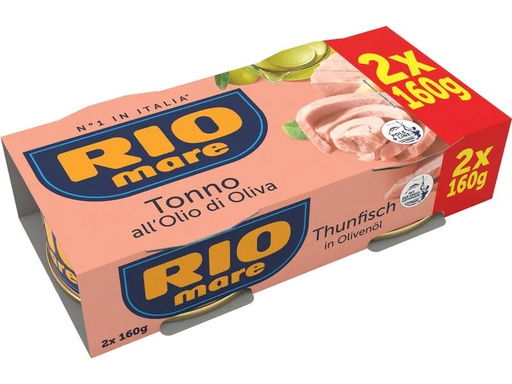 [90104335 1018398] RIO mare Dose Thunfisch in Olivenöl 2 x 160 g