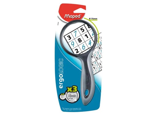 [90104386 683335] maped Lupe Ø 75 mm Vergrösserungsglas