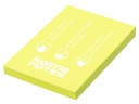 Kolma Notizzettel NOTES A8 Gelb, 100 Blatt