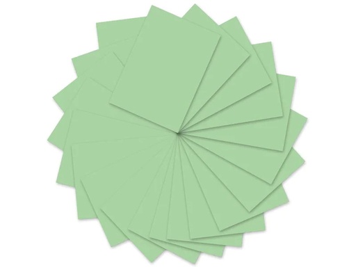 [90104675 1107492] URSUS Tonzeichenpapier A4, 130 g/m², 100 Blatt, Mint