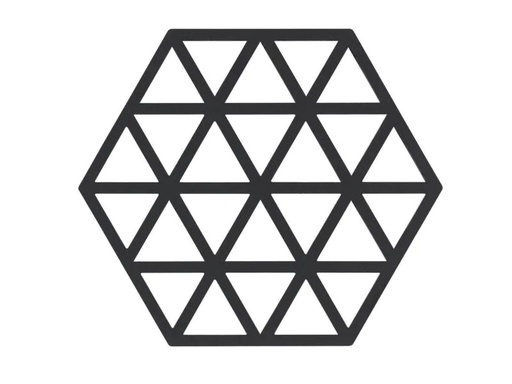 [90010453 550149] Zone Denmark Topfuntersetzer Triangle Schwarz