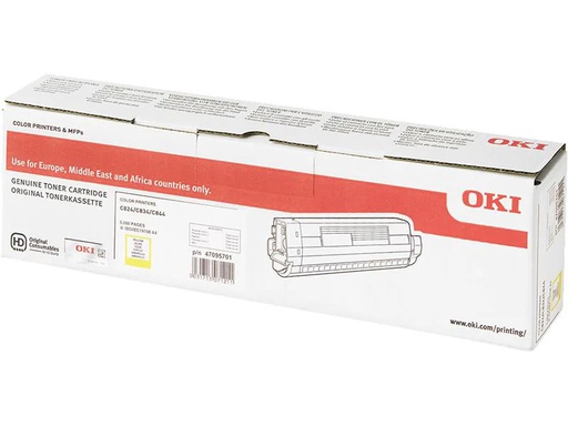 [90104758 946757] OKI Toner 47095701 Yellow