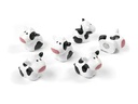 Trendform Haftmagnet Cow Schwarz/Weiss, 6 Stück