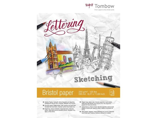 [90104974 851705] Tombow Zeichenblock Bristol A4 A4
