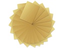URSUS Tonzeichenpapier 50 x 70 cm, 130 g/m², 10 Blatt, Gold