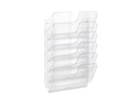 DURABLE Prospektständer Flexiplus 6 A4 quer, Transparent