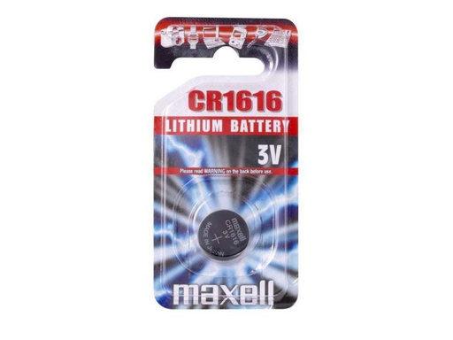 [90105120 920094] Maxell Europe LTD. Knopfzelle CR1616 1 Stück