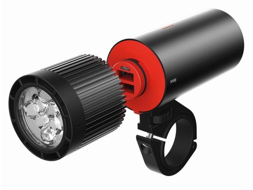 [90010497 860374] knog. Velolampe PWR MTB 2000 Set Schwarz