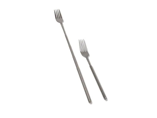 [90105195 1125606] BBQ Dragon Fondue-Teleskopgabel Set 2 Stück,  Silber