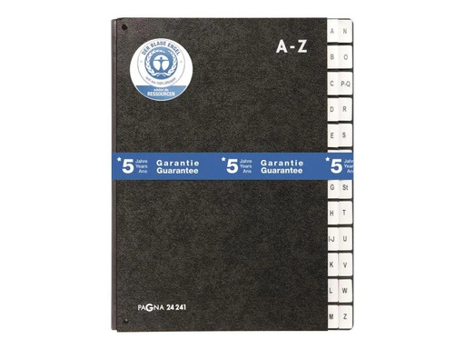 [90105202 649081] Pagna Pultmappe A4 A-Z Schwarz