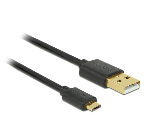 [90105220 723495] Delock USB 2.0-Kabel 3er Set USB A - Micro-USB B 0.30m/0.60m/0.90m