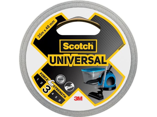 [90105324 1160686] 3M Klebeband Scotch Universal 48 mm x 25 m, Silber