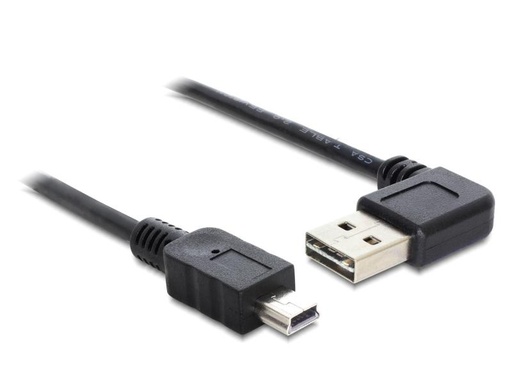 [90105364 623081] Delock USB 2.0-Kabel EASY-USB USB A - Mini-USB B 0.5 m