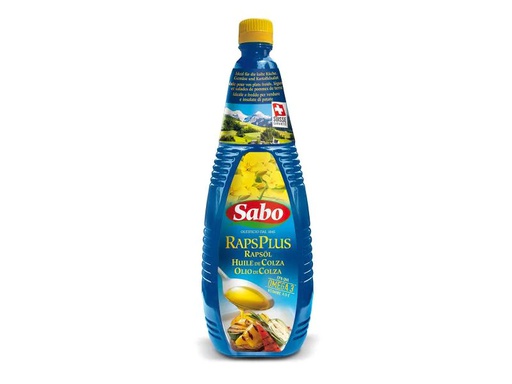 [90105432 805182] Sabo Rapsöl Rapsplus Suisse Garantie 1 l