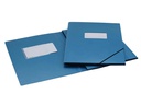 EROLA Gummibandmappe Pressspan A4 Blau