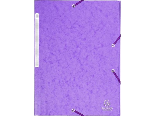 [90105507 1131516] Exacompta Gummibandmappe Maxi A4 Violett