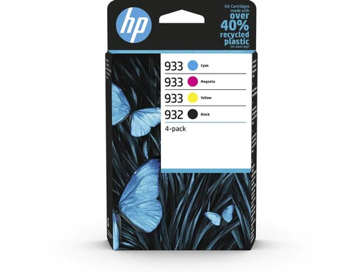 [90105567 1217555] HP Combopack Nr. 932 + 933 (Tinte 6ZC71AE) C/M/Y/BK