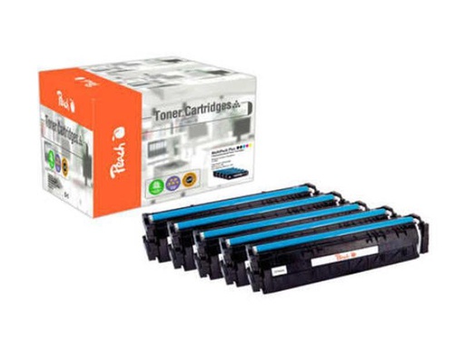 [90010548 867050] Peach Toner HP Nr. 203A MultiPack+ 2x BK, 1x C, M, Y
