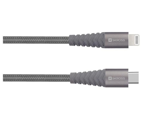 [90105713 1026282] SKROSS USB 3.0-Adapterkabel  Lightning - USB C 1 m
