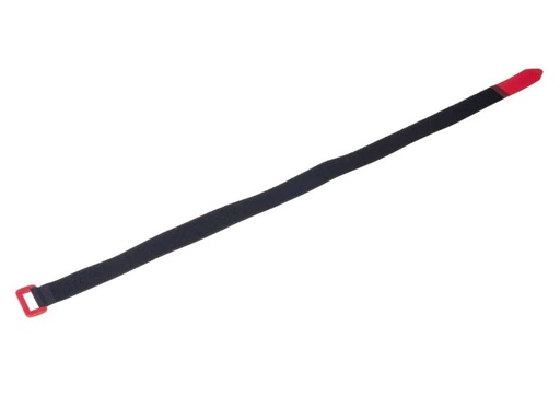 [90105718 181189] FASTECH Schlaufenband FAST-VSTRAP 25 x 630 mm, Schwarz/Rot