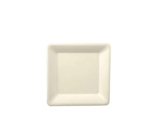 [90105728 553428] Papstar Einwegteller Pure 15.5 cm x 15.5 cm, 12 Stück, Weiss