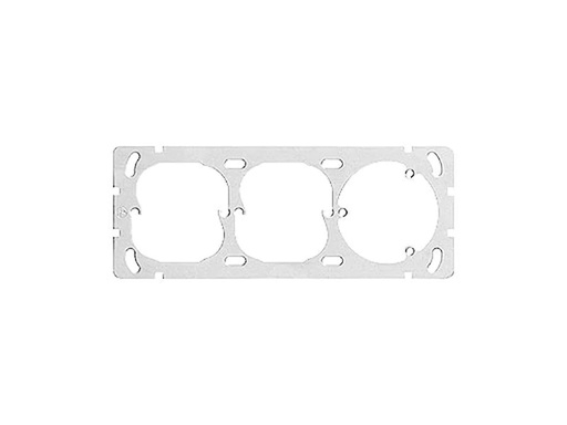 [90105782 473224] Feller EDIZIOdue Befestigungsplatte 1 x 3
