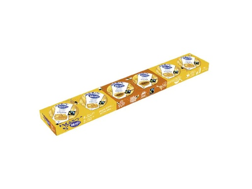 [90105784 962698] Hero Portionen Blütenhonig flüssig und crémig 6 x 25 g