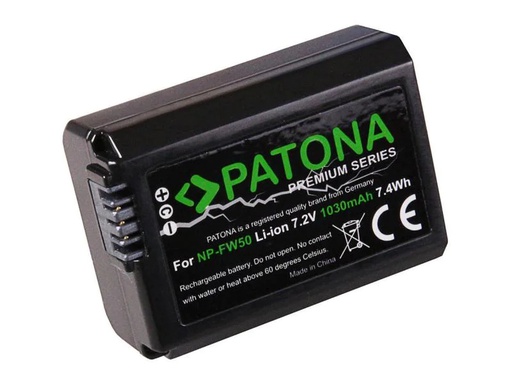 [90105867 414329] Patona Digitalkamera-Akku Premium NP-FW50