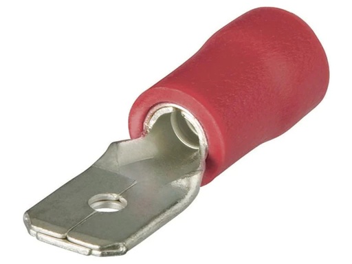 [90010583 846993] Knipex Flachstecker Rot, 100 Stück