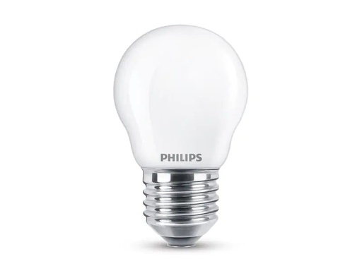 [90106151 1086935] Philips Lampe LEDcla 25W E27 P45 WW FR ND Warmweiss