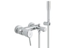 GROHE Badewannenarmatur Concetto 1/2, Chrom, mit Handbrause