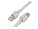 Wirewin Patchkabel RJ-45 - RJ-45, Cat 6A, S/FTP, 2 m, Grau