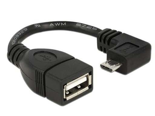 [90010607 231837] Delock USB-OTG-Kabel  Micro-USB B - USB A 0.11 m