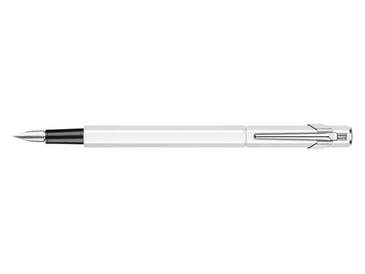 [90106426 552740] Caran d'Ache Füllfederhalter 849 Classic Line Medium (M), Weiss