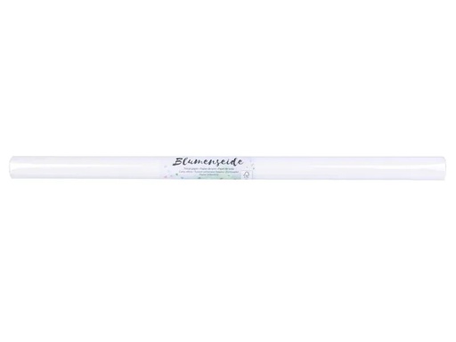 [90106455 1094643] Folia Seidenpapier Blumenseide, 50 x 70 cm Weiss