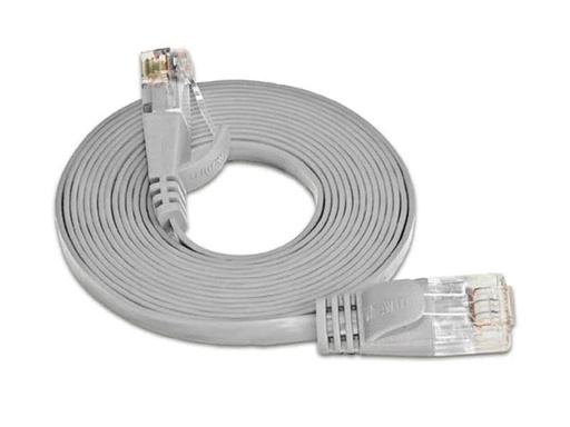 [90106513 314606] SLIM Slimpatchkabel RJ-45 - RJ-45, Cat 6, UTP, 3 m, Grau