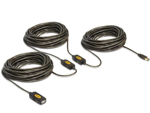 [90106597 307434] Delock USB 2.0-Verlängerungskabel  USB A - USB A 30 m