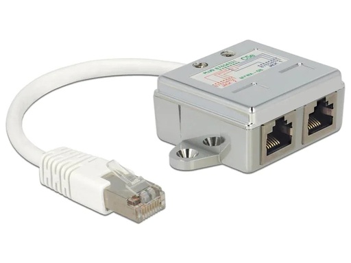 [90106644 970417] Delock Anschlussverdoppler 2x 100Mbps LAN 1 Stück