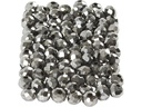 Creativ Company Glasschliffperlen 3 mm x 4 mm Anthrazit