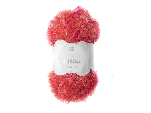 [90107461 945230] Rico Design Wolle Creative Bubble Print 50 g Rot
