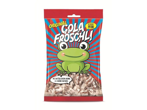 [90107474 1137242] Cola Fröschli Bonbons Cola Fröschli 140 g