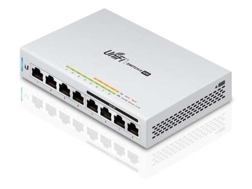 [90107489 505087] Ubiquiti PoE Switch UniFi US-8-60W-5 (5 Pack) 8 Port