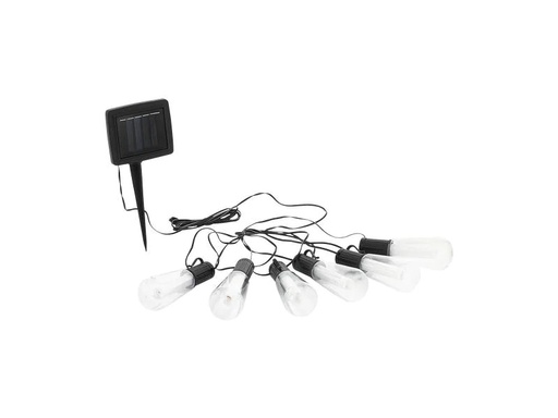 [90107494 1136666] EGLO Leuchten Lichterkette Solar Glühbirnen, 200 cm, Schwarz