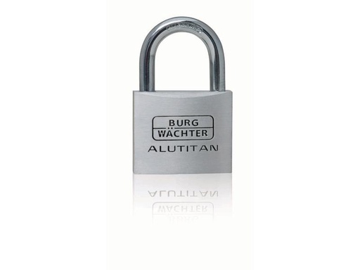 [90107546 680638] Burgwächter Vorhängeschloss Alutitan 40 mm  Aluminium