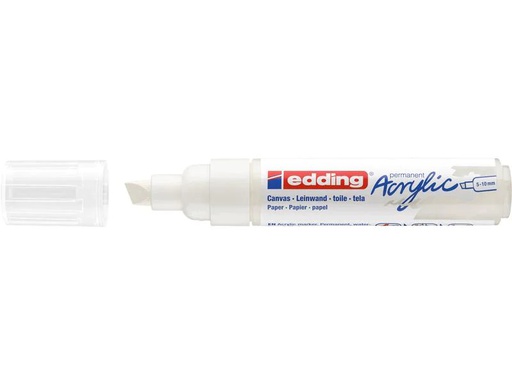 [90107627 1163563] edding Acrylmarker 5000 Breit, Weiss