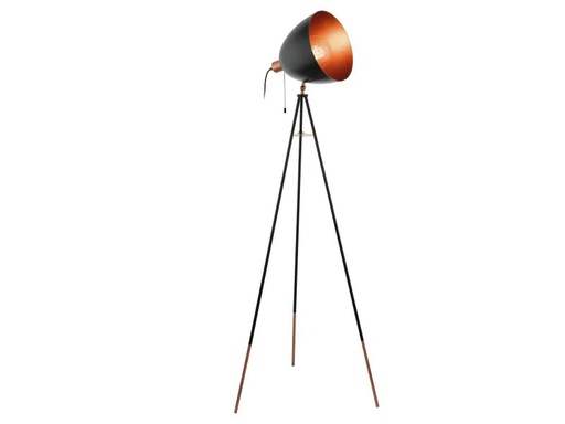 [90107680 905248] EGLO Leuchten Stehleuchte CHESTER 1x E27 Schwarz